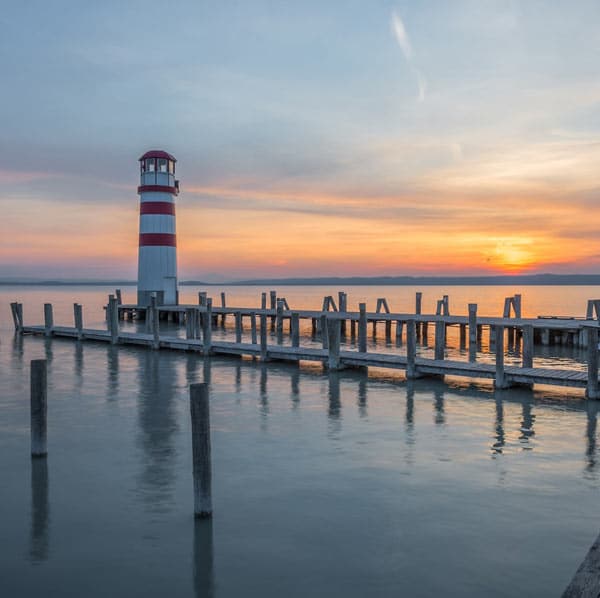 Leuchtturm am Neusiedler See